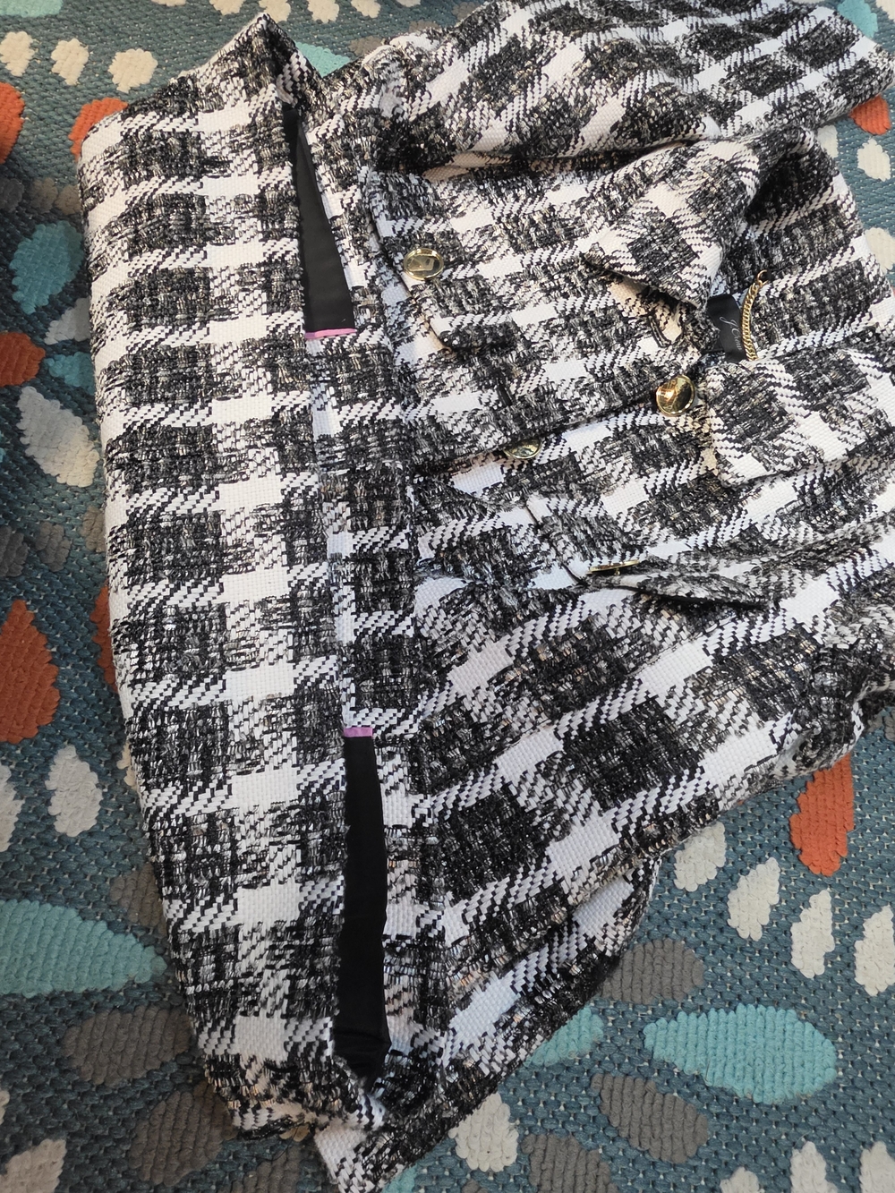 J.Crew Bjork Tweed Wide-Sleeve Lady Jacket - Picture 13 of 16